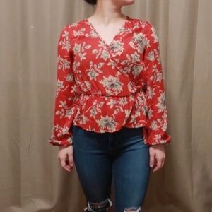 Sienna Sky Wrap Top